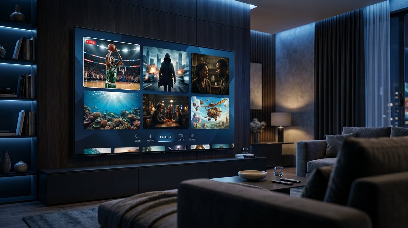 Interface IPTV France : 36 000 chaînes de sport, cinéma et séries en 4K sur Smart TV